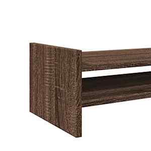 Stojan na monitor hnědý dub 50 x 27 x 20 cm kompozitní dřevo - obrázek 7