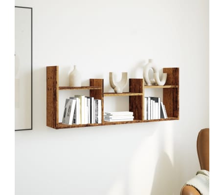 vidaXL Dulap de perete, lemn vechi, 100x18x40 cm, lemn prelucrat