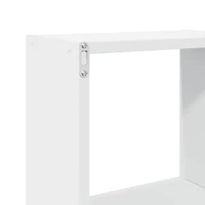 Nástěnná skříňka 78 x 18 x 71 cm bílá kompozitní dřevo - obrázek 9