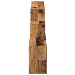Nástěnná skříňka 158 x 18 x 53 cm old wood kompozitní dřevo - obrázek 5