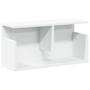 Nástěnná skříňka 60 x 20 x 30 cm bílá kompozitní dřevo - obrázek 2