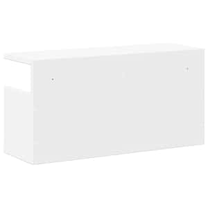 Nástěnná skříňka 60 x 20 x 30 cm bílá kompozitní dřevo - obrázek 6