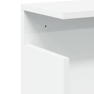 Nástěnná skříňka 60 x 20 x 30 cm bílá kompozitní dřevo - obrázek 7