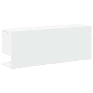 Nástěnná skříňka 80 x 20 x 30 cm bílá kompozitní dřevo - obrázek 6
