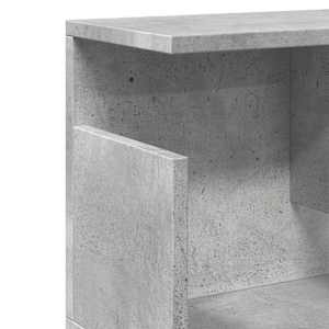 Nástěnná skříňka 100x20x30 cm betonově šedá kompozitní dřevo - obrázek 7