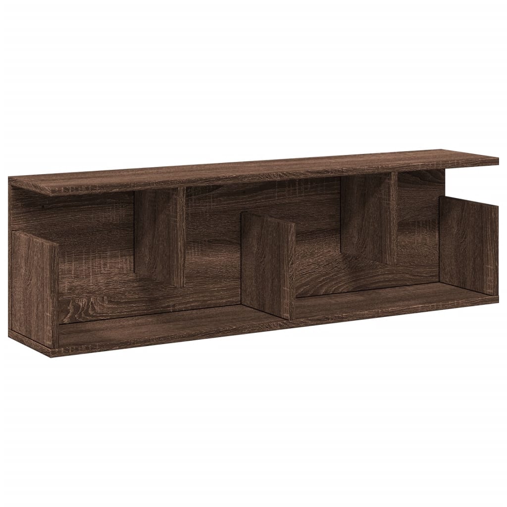 vidaXL Nástěnná skříňka 100 x 20 x 30 cm hnědý dub kompozitní dřevo
