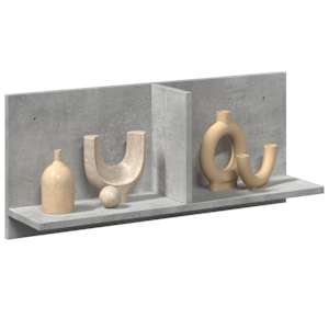 Nástěnná skříňka 70x16,5x30 cm betonově šedá kompozitní dřevo - obrázek 1