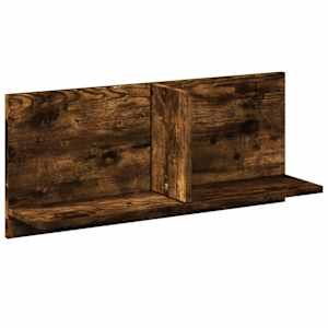 Nástěnná skříňka 70 x 16,5 x 30 cm kouřový dub kompozitní dřevo - obrázek 2