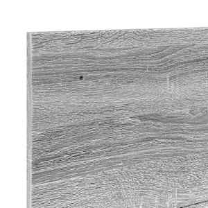 Nástěnná skříňka 70 x 16,5 x 30 cm šedá sonoma kompozitní dřevo - obrázek 7