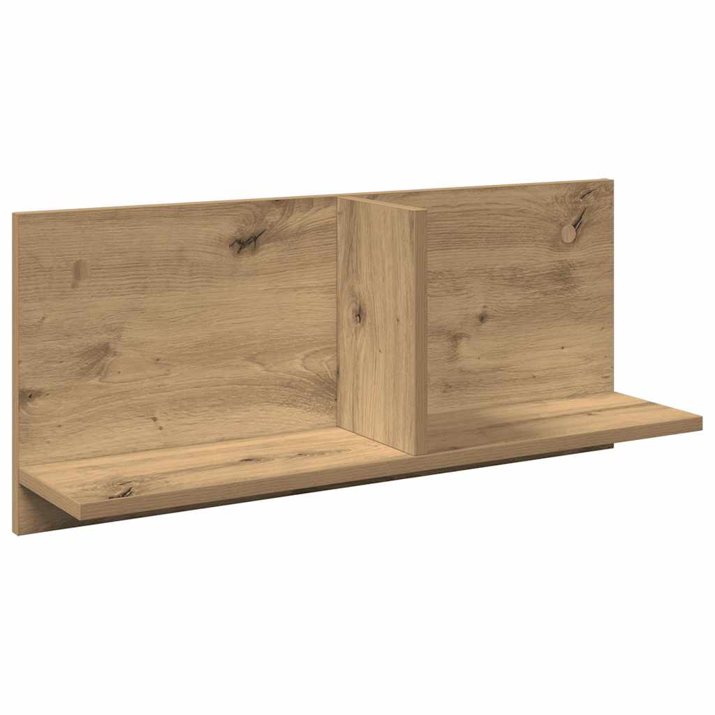 vidaXL Nástěnná skříňka 70 x 16,5 x 30 cm dub artisan kompozitní dřevo
