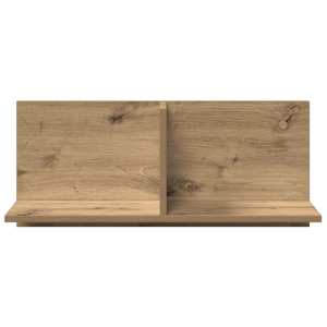 Nástěnná skříňka 70 x 16,5 x 30 cm dub artisan kompozitní dřevo - obrázek 4