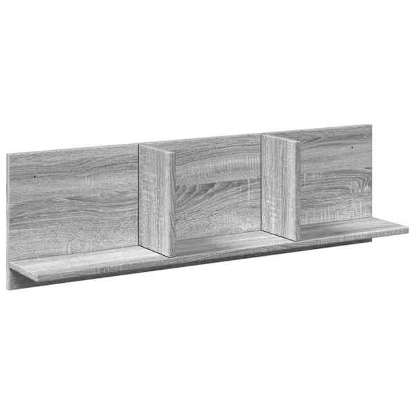 vidaXL seinakapp, 100x16,5x30 cm, hall Sonoma tamm, tehispuit