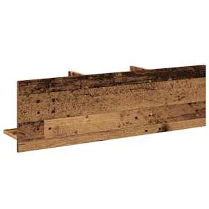 Nástěnná skříňka 100 x 16,5 x 30 cm old wood kompozitní dřevo - obrázek 6