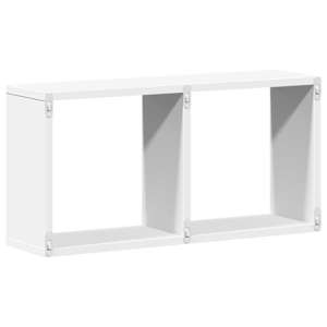 Nástěnná skříňka 60 x 16 x 30 cm bílá kompozitní dřevo - obrázek 6