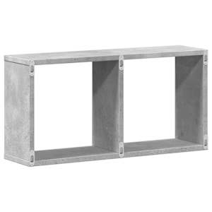 Nástěnná skříňka 60 x 16 x 30 cm betonově šedá kompozitní dřevo - obrázek 6