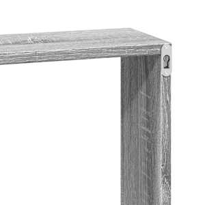 Nástěnná skříňka 60 x 16 x 30 cm šedá sonoma kompozitní dřevo - obrázek 7
