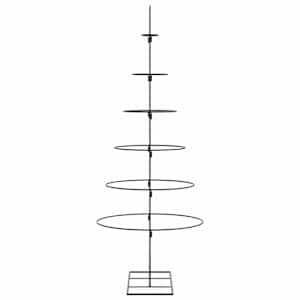 Kovový vánoční stromeček | 150 cm Práškově lakovaná ocel - obrázek 4
