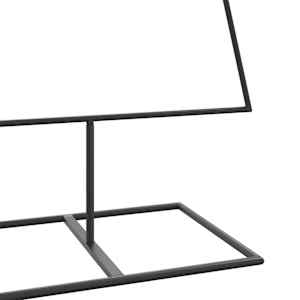 Kovový vánoční stromeček pro dekorace černý 150 cm - obrázek 6