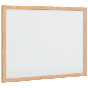 magnetická tabule s masivním borovicovým dřevěným rámem 40x30cm - obrázek 2