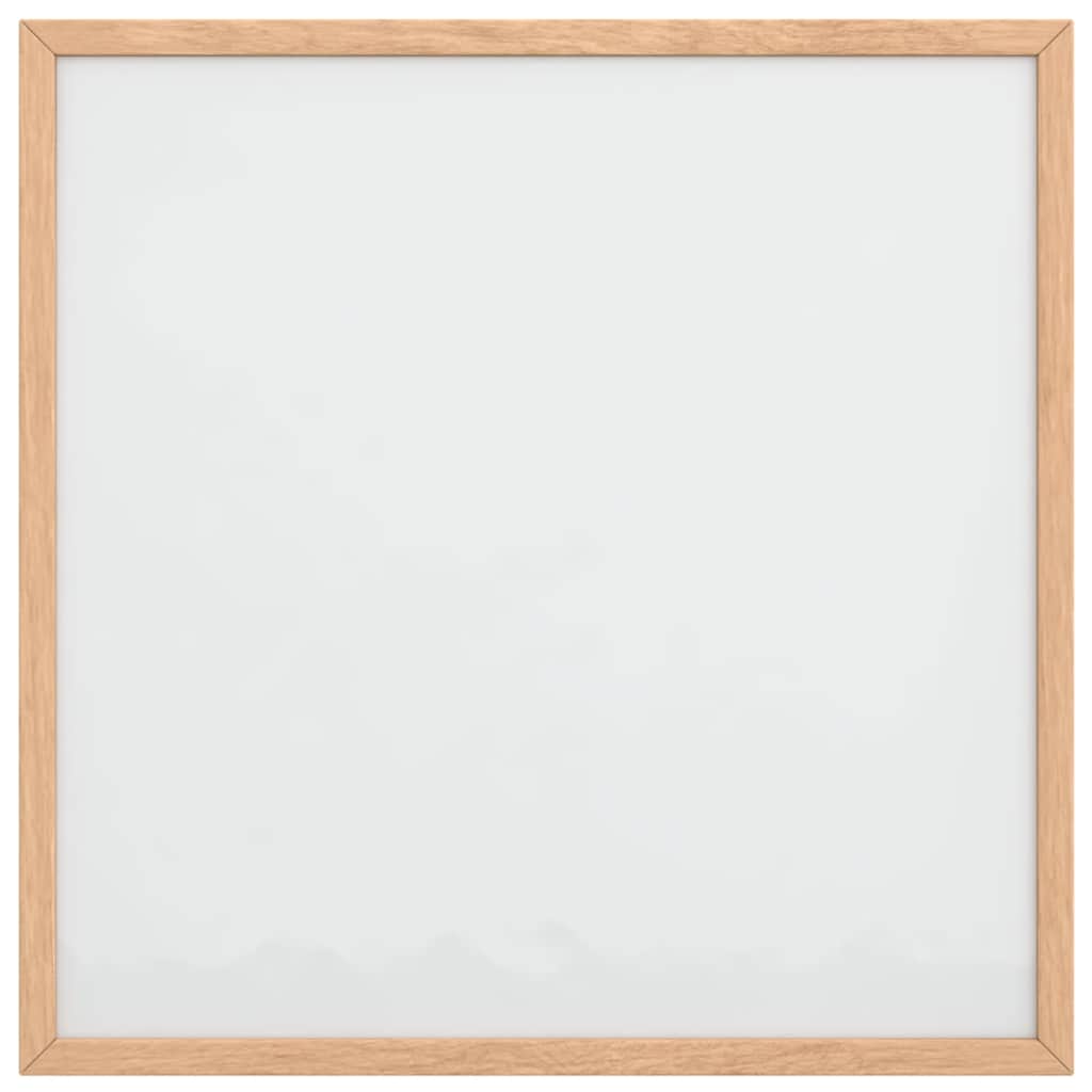 vidaXL Magnetisch whiteboard met massief grenenhouten frame 40x40 cm afbeelding