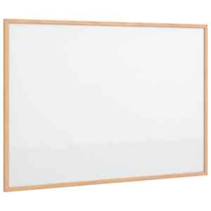 Magnetická bílá tabule s rámem z masivního borovicového dřeva 80 x 55 cm - obrázek 2