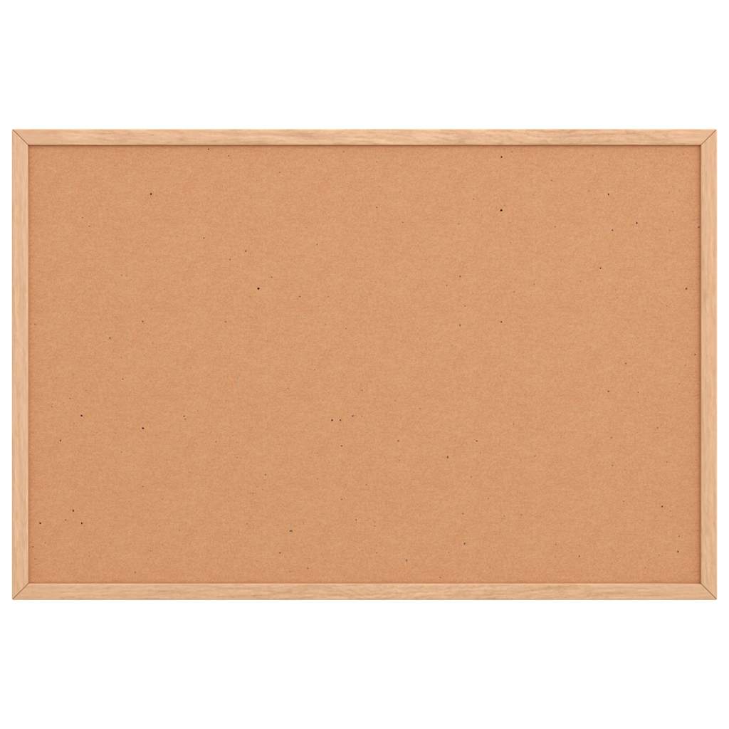 vidaXL Korková doska s masívnym borovicovým dreveným rámom 60x40 cm