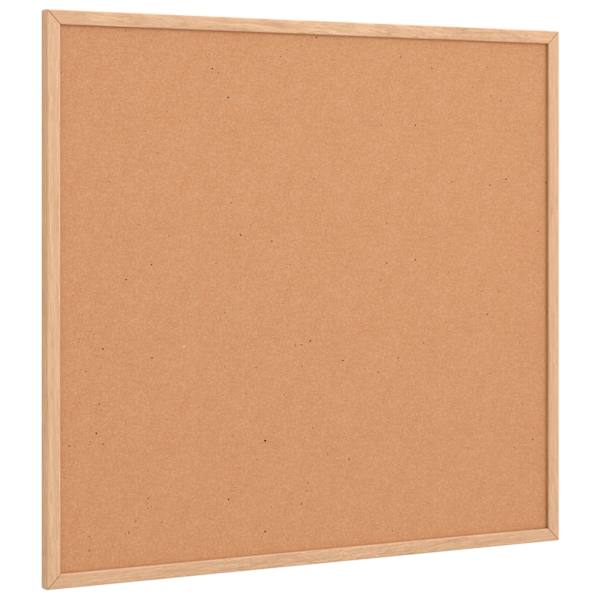 vidaXL korktahvel t&auml;ispuidust raamiga 60 x 55 cm