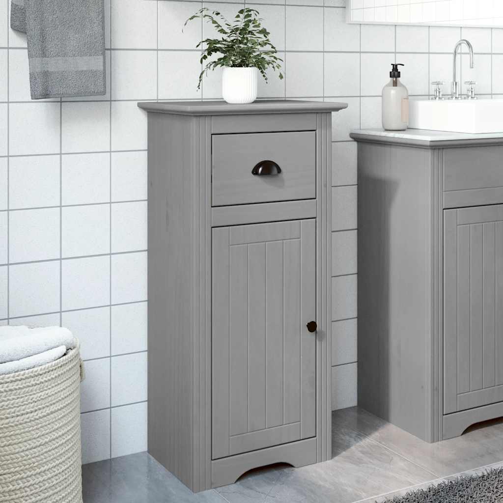 Thumbnail - vidaXL Badschrank BODO Grau 44x30x90 cm