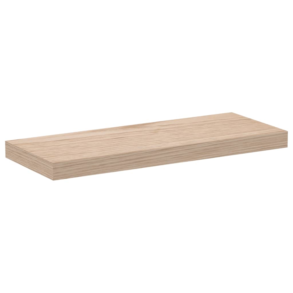 vidaXL Plovoucí police 60 x 23,5 x 4 cm kompozitní dřevo