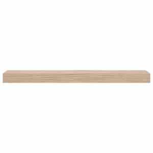 Plovoucí police 2 ks 60 x 23,5 x 4 cm kompozitní dřevo - obrázek 3