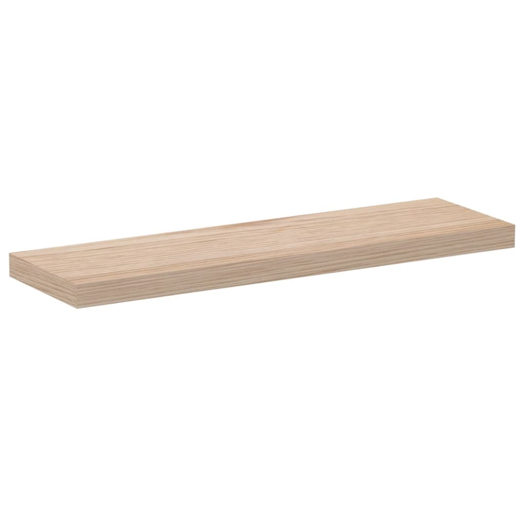 vidaXL Plovoucí police 80 x 23,5 x 4 cm kompozitní dřevo