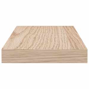 Plovoucí police 2 ks 80 x 23,5 x 4 cm kompozitní dřevo - obrázek 4