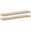 vidaXL seinariiulid 2 tk 110x23,5x4 cm tehispuit