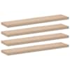vidaXL seinariiulid 4 tk 110x23,5x4 cm tehispuit