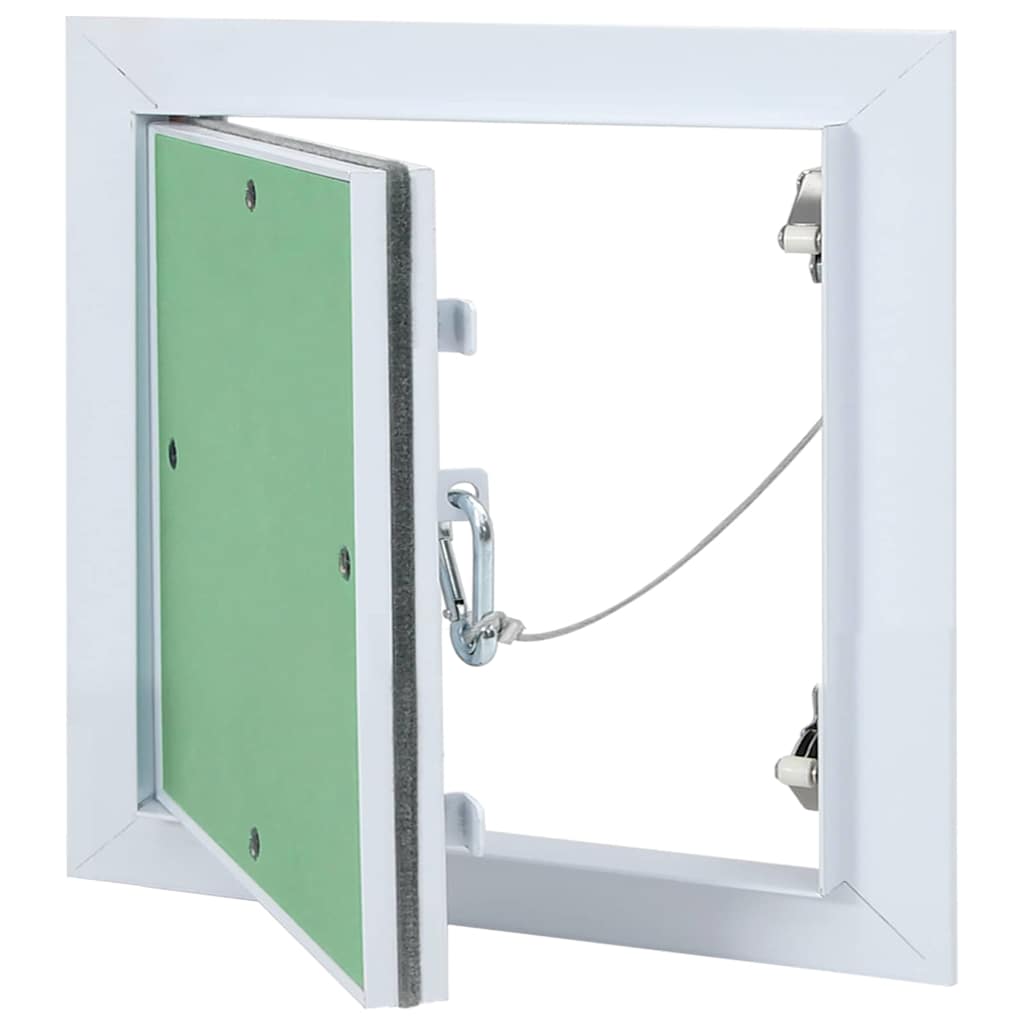 Panneau d'accès vidaXL avec un cadre en alu et une plaque de plâtre de 250x250 mm