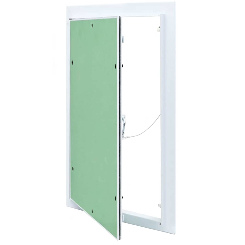 Panneau d'accès vidaXL avec cadre en aluminium et plaque de plâtre 250x400 mm