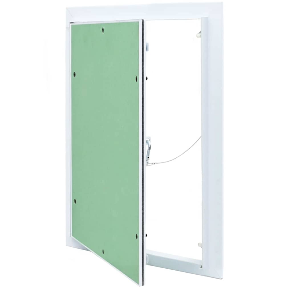 Panneau d'accès vidaXL avec cadre en alu et plaque de plâtre 300x400 mm