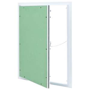 Přístupový panel Zelená a stříbrná 55 x 65 cm - obrázek 1