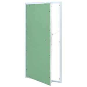 Přístupový panel Zelená a stříbrná 55 x 105 cm - obrázek 1