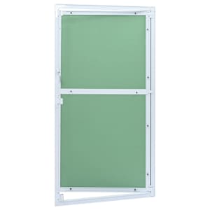 Přístupový panel Zelená a stříbrná 55 x 105 cm - obrázek 2