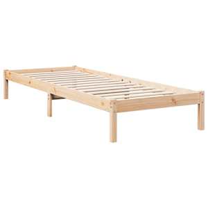 Prodloužený rám postele bez matrace 80 x 210 cm borovice - obrázek 3