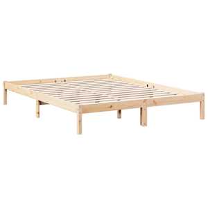 Prodloužený rám postele bez matrace 140 x 210 cm borovice - obrázek 3