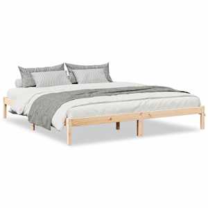 Prodloužený rám postele bez matrace 180 x 210 cm borovice - obrázek 2