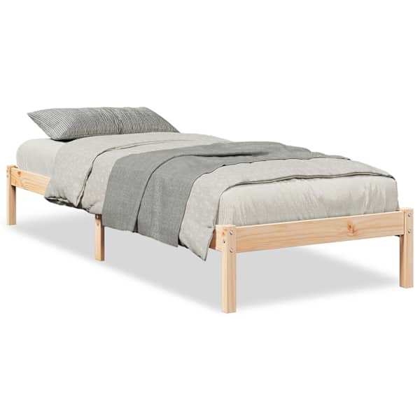 vidaXL voodiraam ilma madratsita, 80x220 cm, m&auml;nnipuit