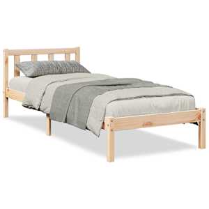 Prodloužený rám postele bez matrace 80 x 210 cm borovice - obrázek 2