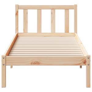 Prodloužený rám postele bez matrace 80 x 210 cm borovice - obrázek 4