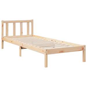 Prodloužený rám postele bez matrace 90 x 210 cm borovice - obrázek 3