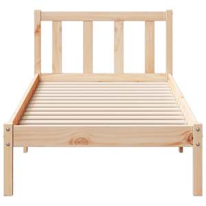Prodloužený rám postele bez matrace 90 x 210 cm borovice - obrázek 4