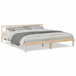 Prodloužený rám postele bez matrace 180 x 210 cm borovice - obrázek 2