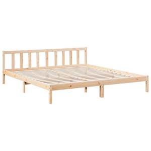 Prodloužený rám postele bez matrace 180 x 210 cm borovice - obrázek 3